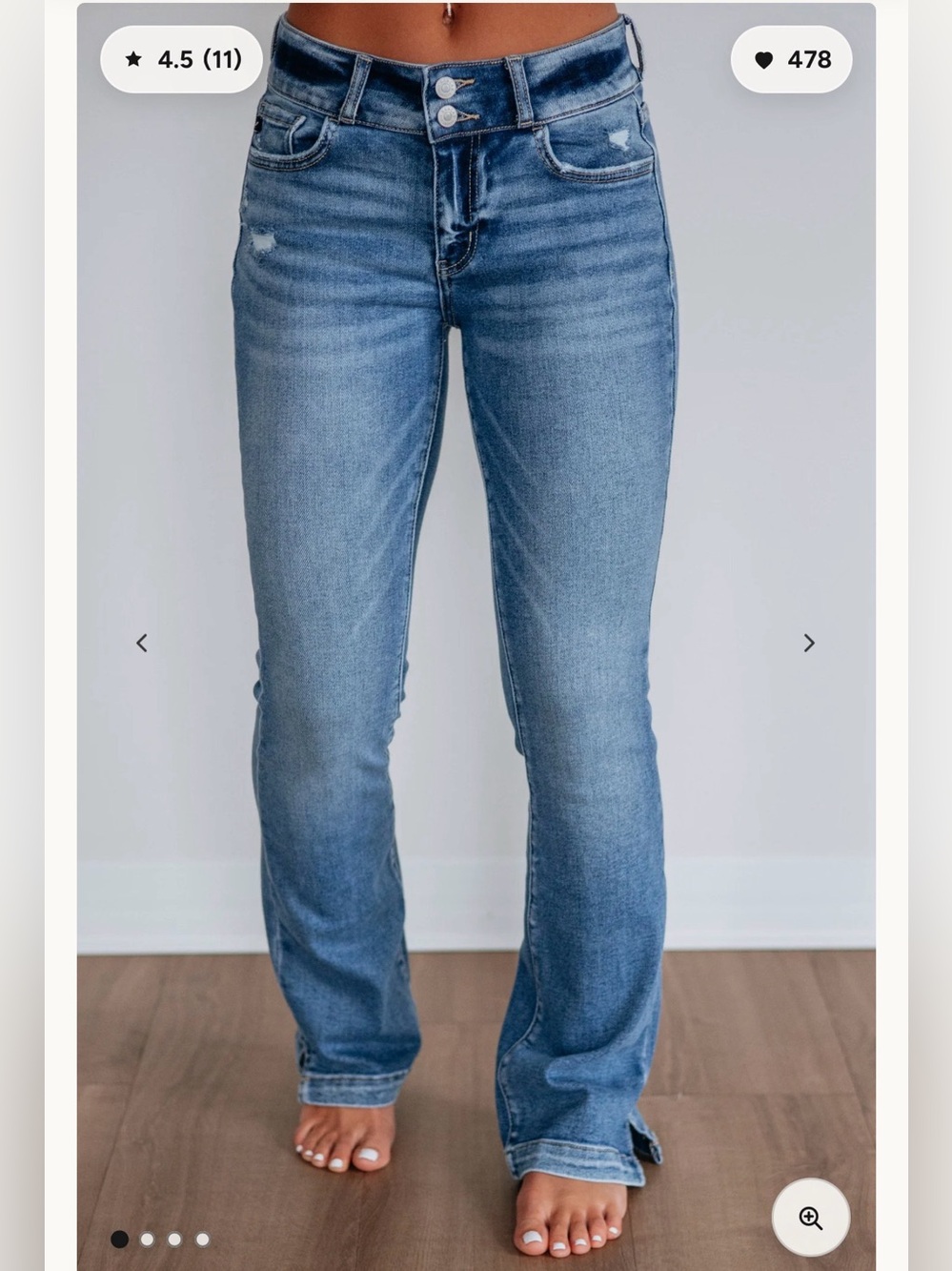 Kancan Light Blue Flare Jeans NWOT 3/25